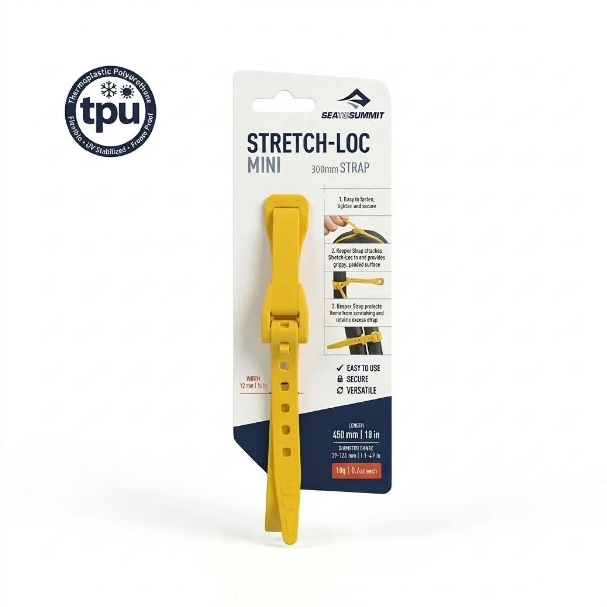 Correas Elasticas Sea To Summit Stretch Loc Mini Strap 300 mm