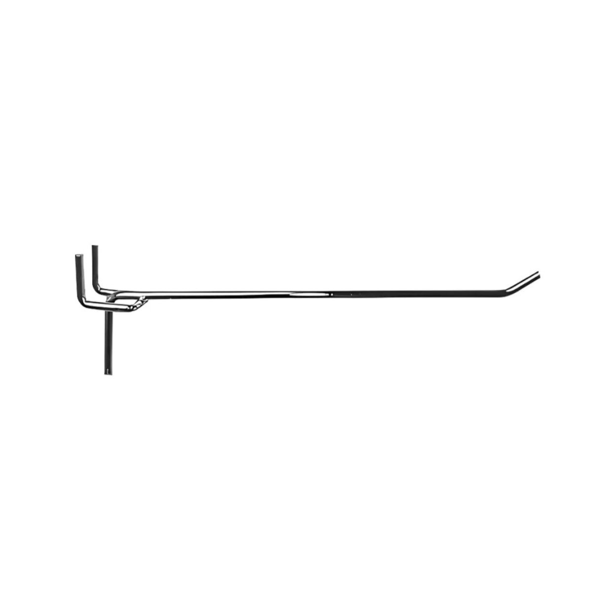 Eventos – Gancho plateado para panel perforado 17 cm