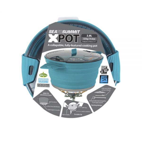 Cacerola Colapsable Sea To Summit X-pot 2.8l