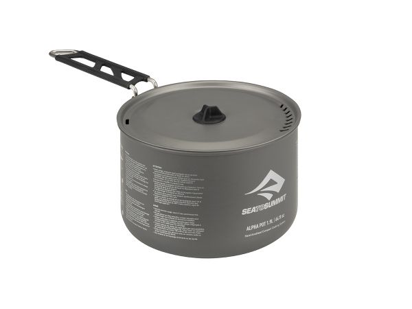 Marmita Sea to Summit Alpha Pot 1.9L - Incluye Funda de Almacenamiento